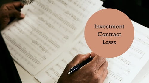 Investment Contract Laws