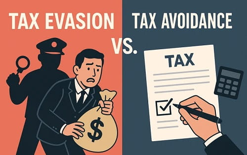 Tax Evasion vs Tax Avoidance