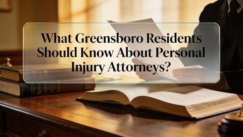 What Greensboro Residents Should Know About Personal Injury Attorneys?