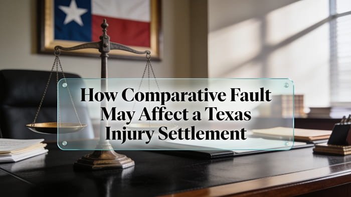 How Comparative Fault May Affect a Texas Injury Settlement