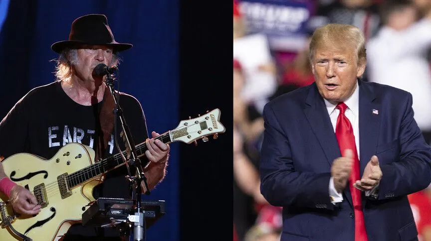 Why Is Neil Young Suing a Trump Fundraising Committee